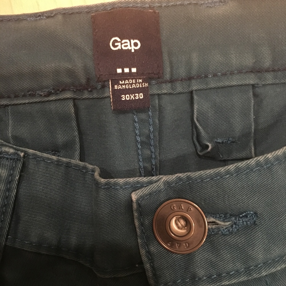 Gap 30x30 Dark Blue/Teal Chinos